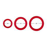 FORTO F-64 C-Ring 45mm Wide Red Medium Intimates Adult Boutique