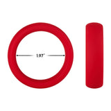 FORTO F-64 C-Ring 50mm Wide Red Large Intimates Adult Boutique