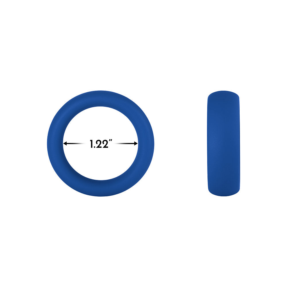 FORTO F-64 C-Ring 40mm Wide Blue Small Intimates Adult Boutique