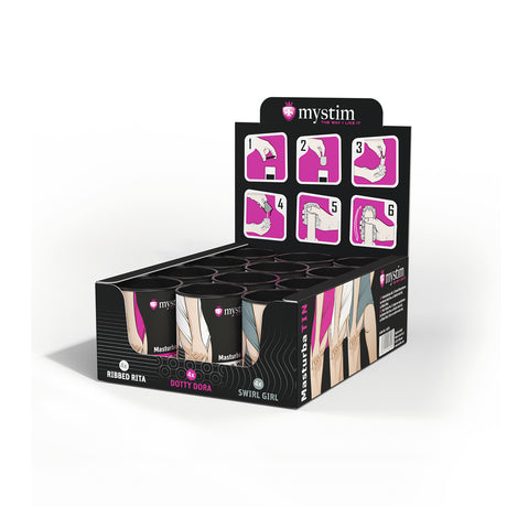 Mystim MasturbaTin Swirl Girl Waves Intimates Adult Boutique