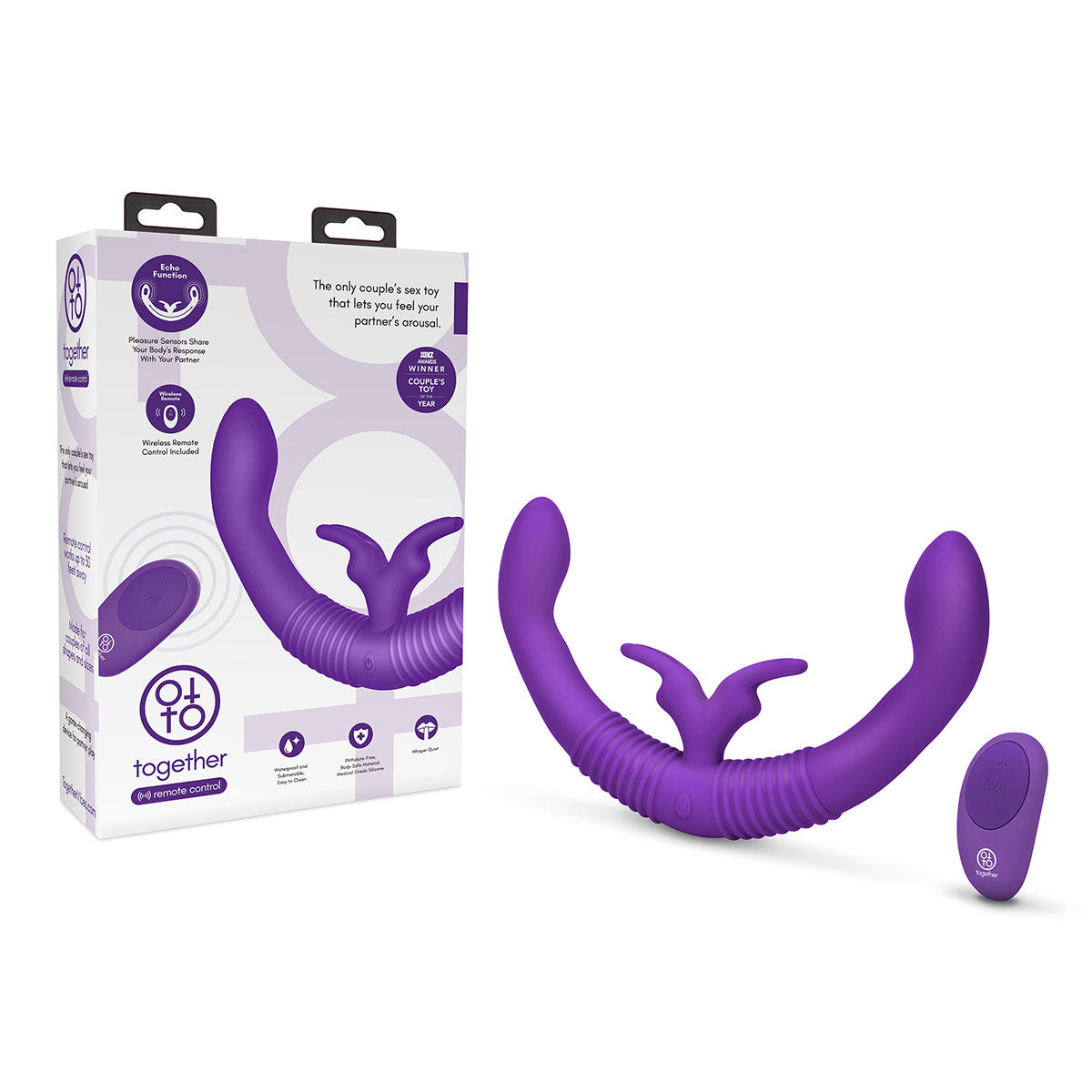 Together Vibe 2.0 - Purple Intimates Adult Boutique