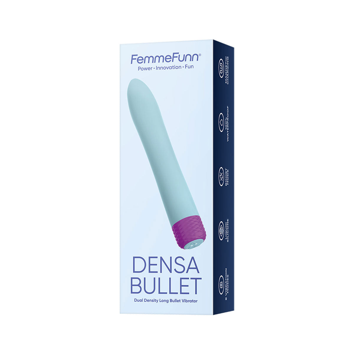 Femme Funn Densa Bullet - Light Blue Intimates Adult Boutique