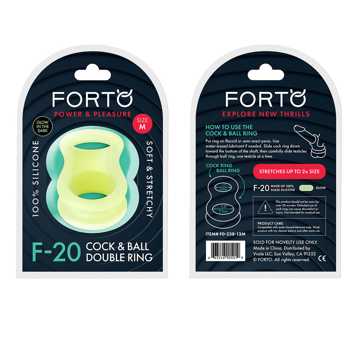 FORTO F-20 55-72mm Ball Stretcher - Glow Intimates Adult Boutique