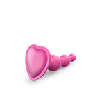 Strap-On-Me Beads Plug Dil Metallic Raspberry - Large Intimates Adult Boutique