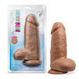 Au Naturel Chub 10in Mocha Dildo With Suction Cup  Intimates Adult Boutique