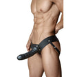 Dr. Skin 6in Hollow Strap On Black - Sextoys for Men Intimates Adult Boutique