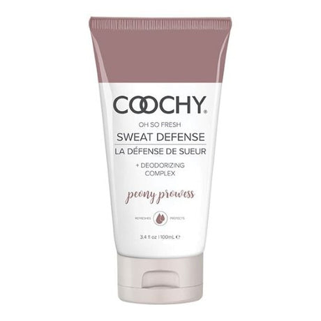 Coochy Sweat Defense Lotion Peony Prowess 3.4 Fl Oz  Intimates Adult Boutique