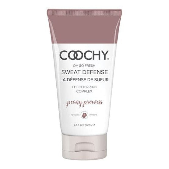 Coochy Sweat Defense Lotion Peony Prowess 3.4 Fl Oz  Intimates Adult Boutique