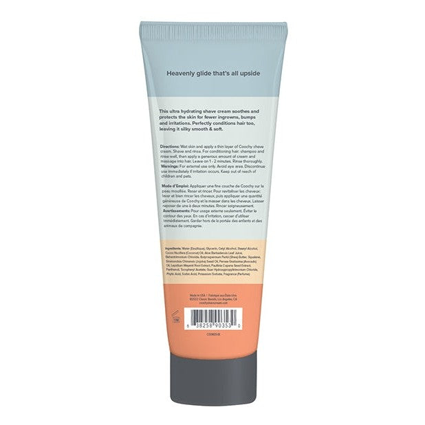 Coochy Ultra Hydrating Shave Cream Mango Coconut 8.5 Oz  Intimates Adult Boutique