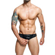 Male Basics Dngeon Cockring Jockstrap Black O-S Intimates Adult Boutique