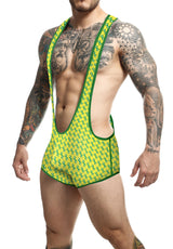 Mob Singlet Green Small Intimates Adult Boutique