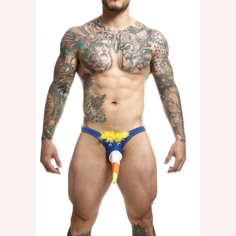 Mob Bikini Toucan Royal Blue Small Intimates Adult Boutique