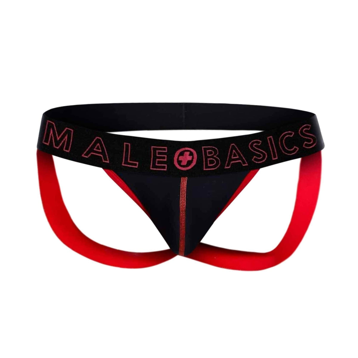 Mb Neon Jock Red Xl Intimates Adult Boutique