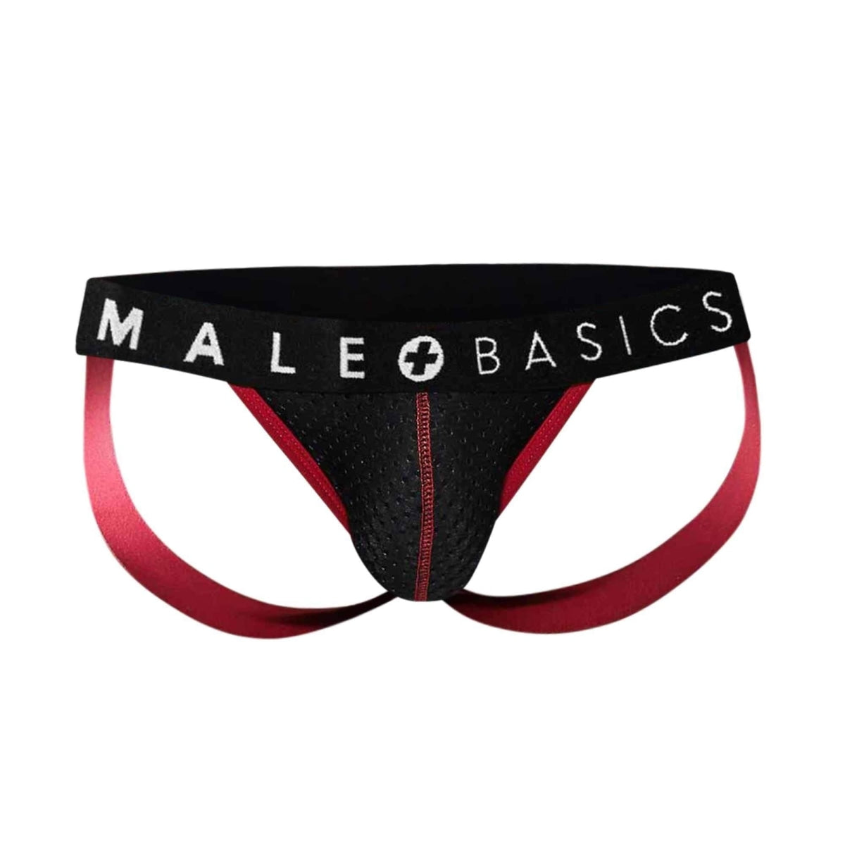 Mb Spot Jockstrap Black Small Intimates Adult Boutique