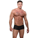 Mini Short Stretch Lace Black Medium Intimates Adult Boutique