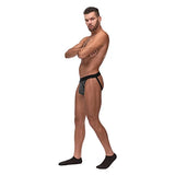 Peak Performance Sport Jock Grey-black S-m Intimates Adult Boutique