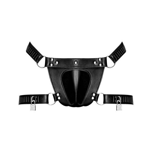 Scorpio Leather Short Black O-s Intimates Adult Boutique