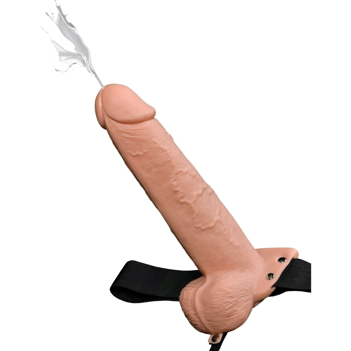Hollow Squirting Strap on W- Balls Flesh for Men | Sextoys Intimates Adult Boutique