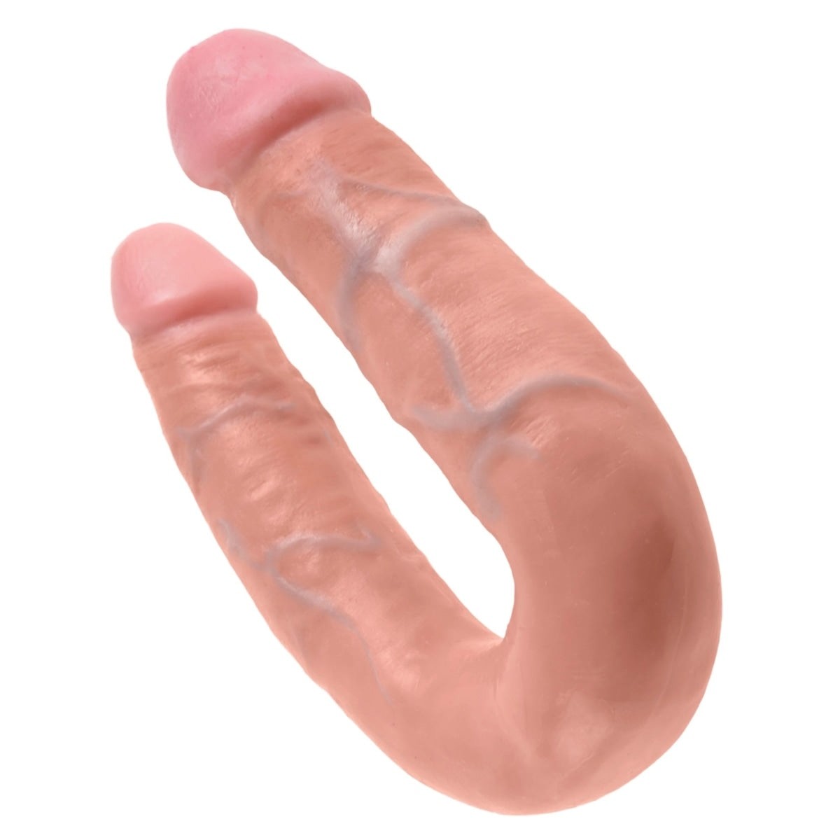 King Cock Double Trouble Medium Flesh Intimates Adult Boutique