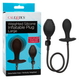 Weighted Silicone Inflatable Plug Large Intimates Adult Boutique