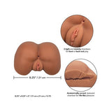 Stroke It Life-size Ass Brown Intimates Adult Boutique
