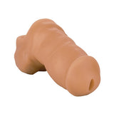 Packer Gear 5in Ultra Soft Silicone Stp Tan Intimates Adult Boutique