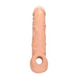 8" Flesh Realrock Penis Extension Sleeve – Sextoys for Men Intimates Adult Boutique