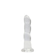 Realrock Non Realistic Dildo W Suction Cup 7in Transparent Intimates Adult Boutique