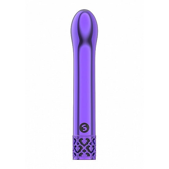 Royal Gems Jewel Purple Abs Bullet Rechargeable Intimates Adult Boutique