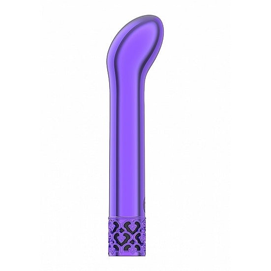 Royal Gems Jewel Purple Abs Bullet Rechargeable Intimates Adult Boutique