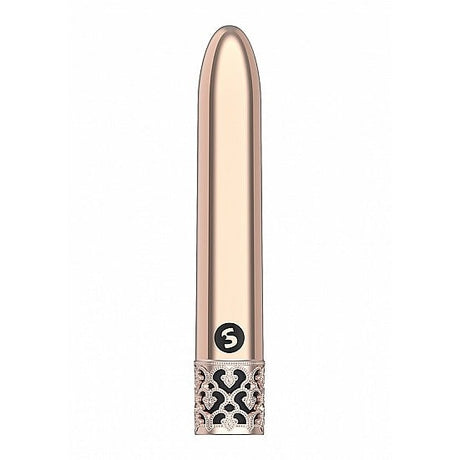 Royal Gems Shiny Rose Abs Bullet Rechargeable Intimates Adult Boutique