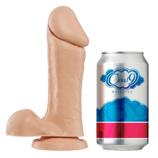 Cloud 9 Working Man 6 Light Multi-Speed Vibrating Dildo  Intimates Adult Boutique