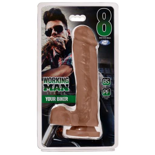 Cloud 9 Working Man 8 Tan Your Biker Intimates Adult Boutique