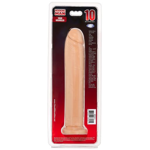 Cloud 9 Working Man 10 Light Your Wrangler Dildo  Intimates Adult Boutique
