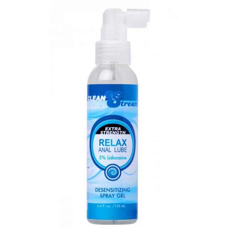 Cleanstream Relax Extra Strength Anal Lube 4 Oz  Intimates Adult Boutique