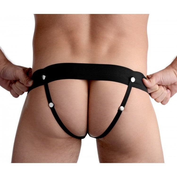 Master Series Pumper Hollow Inflatable Strap On Intimates Adult Boutique