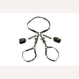Strict Bondage Harness W/ Bows Black Xl/2xl Intimates Adult Boutique
