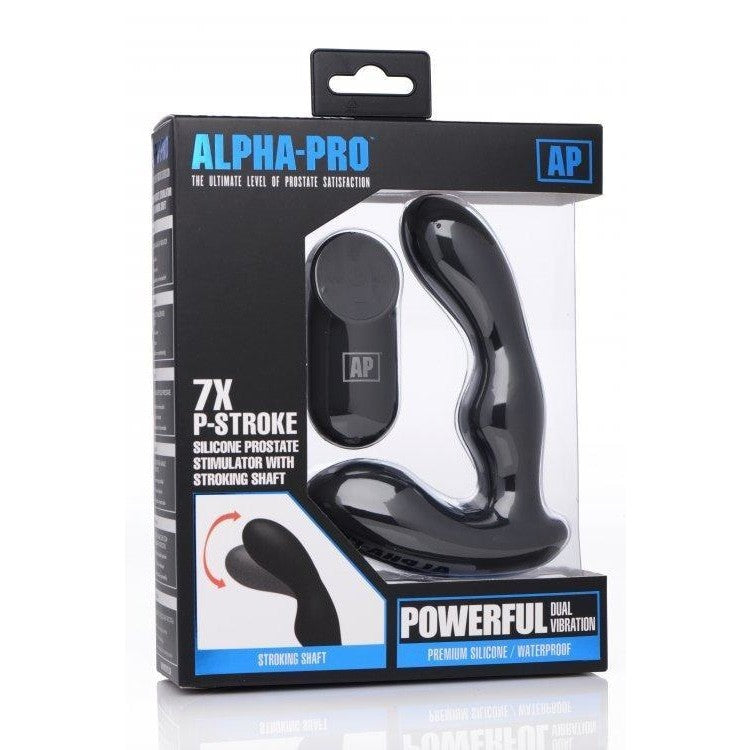 Alpha-pro 7x P-stroke Silicone Prostate Stimulator | Sextoys for Men Intimates Adult Boutique