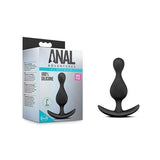 Anal Adventures Platinum Wave Plug Black - Anal Toys Intimates Adult Boutique