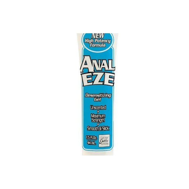 Anal-eze Tube 1.5 Oz Lubricant for Comfort Intimates Adult Boutique
