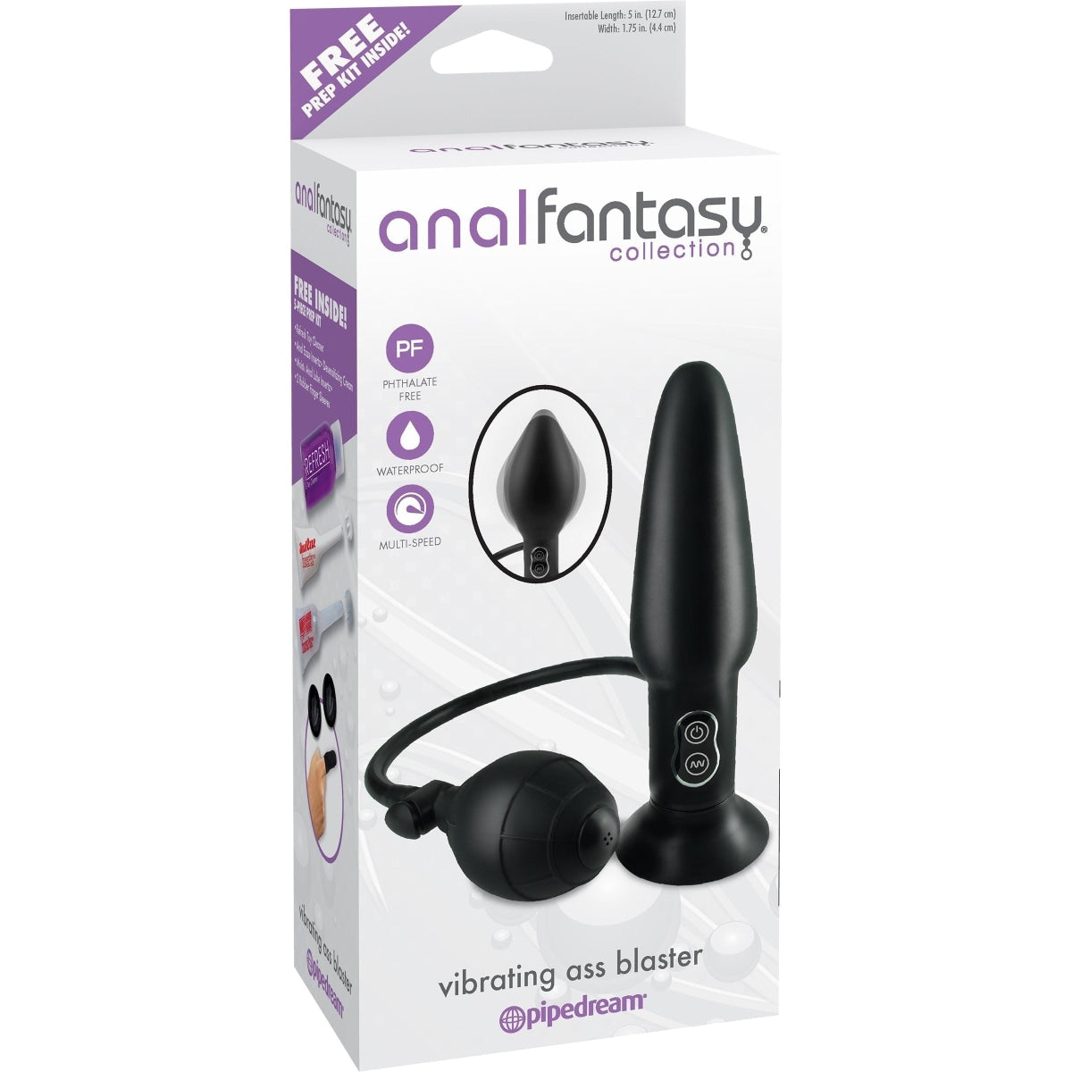 Anal Fantasy Vibrating Ass Blaster | Anal Toys | Shop Now Intimates Adult Boutique
