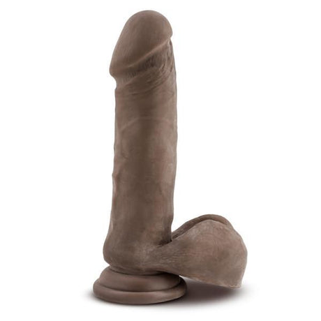Au Naturel 8 Sensa Feel Dildo Chocolate – Dildos Category Intimates Adult Boutique