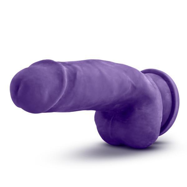 Au Naturel Bold Beefy 7 Inch Dildo With Suction Cup Purple  Intimates Adult Boutique