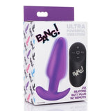  21x Vibrating Silicone Butt Plug | Remote Anal Vibrator Intimates Adult Boutique