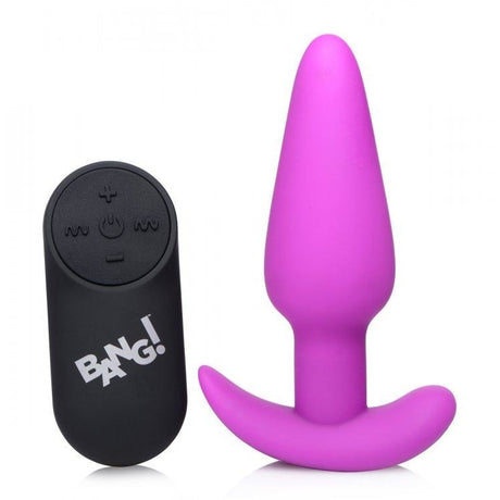  21x Vibrating Silicone Butt Plug | Remote Anal Vibrator Intimates Adult Boutique