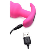 Bang! 21x Vibrating Silicone Swirl Butt Plug - Remote - Anal Toy  Intimates Adult Boutique