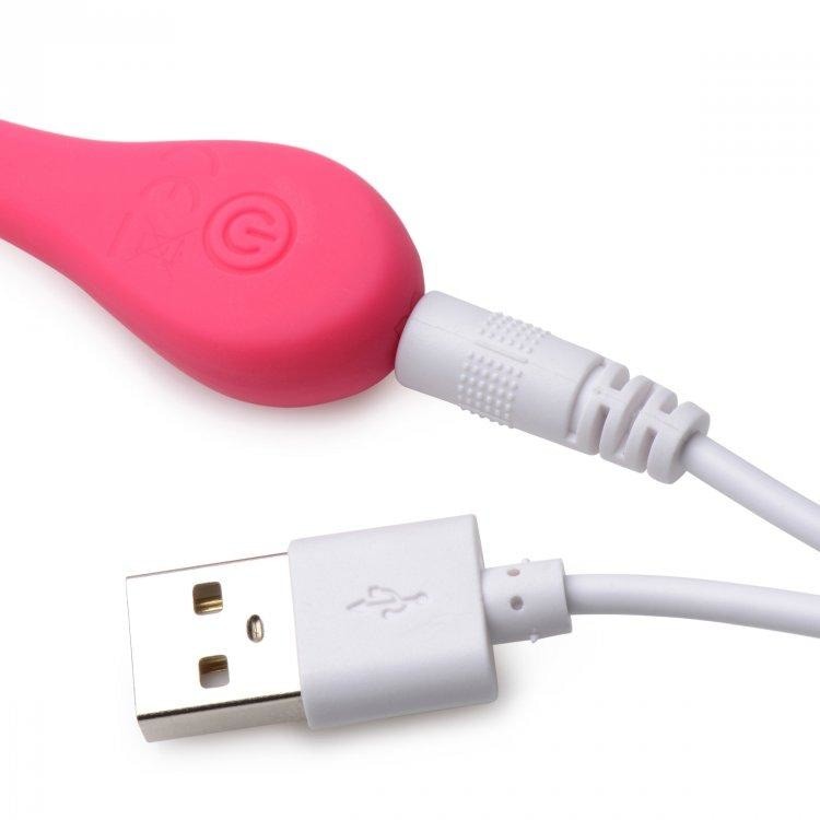 28x Plush Vibrating Egg – Remote Control Pink | Sextoys for Women Intimates Adult Boutique