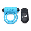 Silicone Cock Ring & Bullet - Blue Remote Control | Sextoys for Couple Intimates Adult Boutique