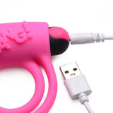 Silicone Cock Ring & Bullet | Remote Control | Sextoys for Couples Intimates Adult Boutique