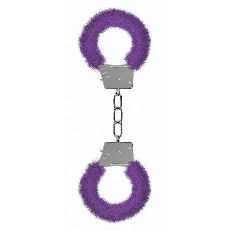 Beginner's Furry Handcuffs Purple - Fetish Collection Intimates Adult Boutique
